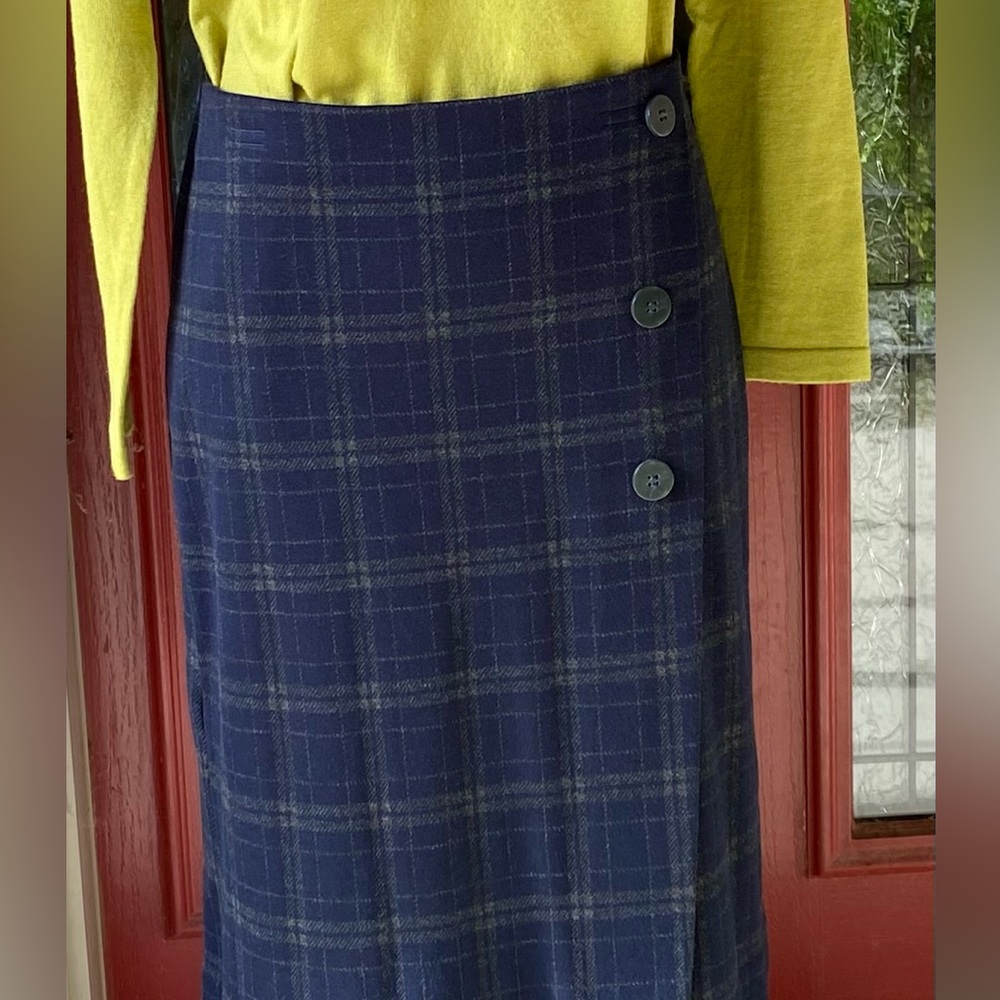 J.Jill Plaid Skirt Size SP